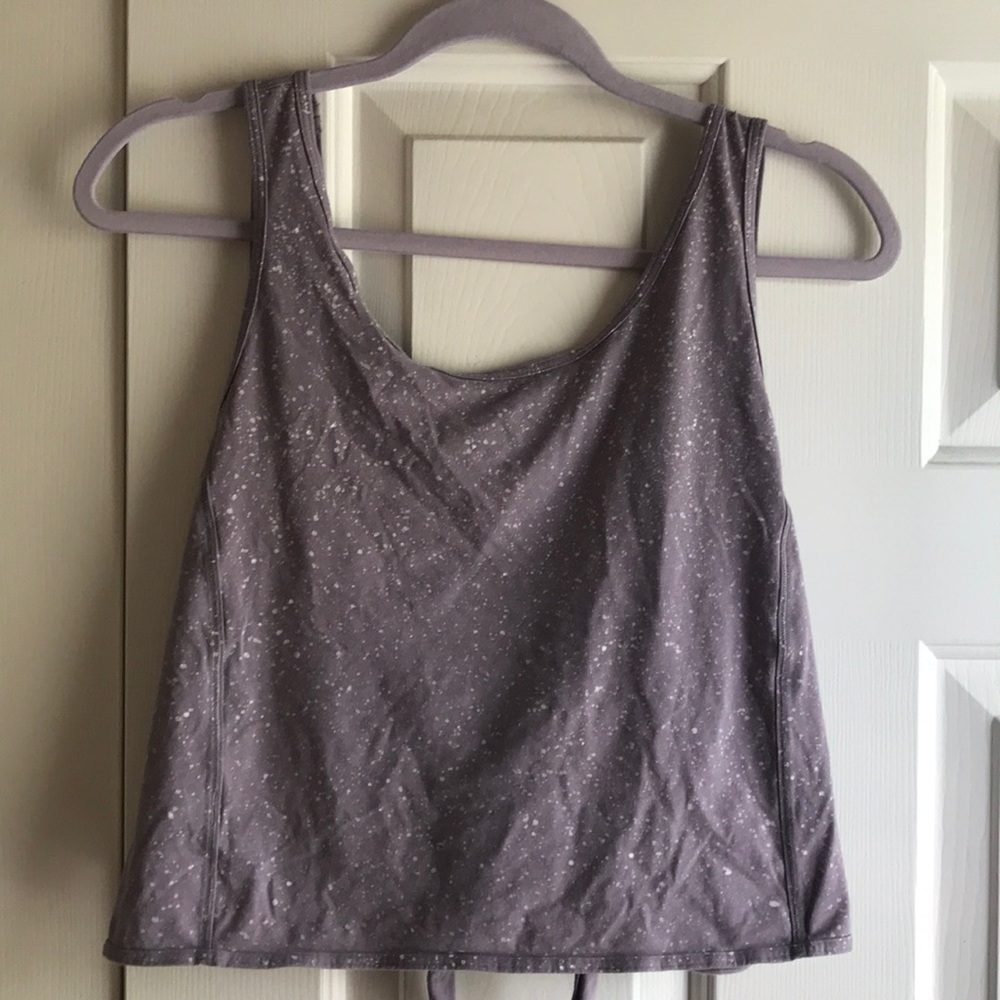 Lululemon It’s A Tie Tank Lavender